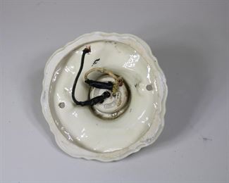 Old ceiling mount porcelain light fixture