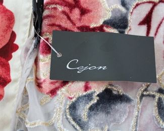 Detail of more than 20 vintage to contemporary fashion scarves