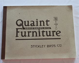 Quaint Furniture, Grand Rapids Mich., Stickley Bros. Co.