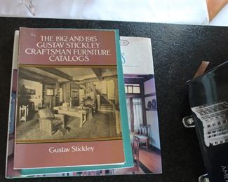 1912 and 1915 Gustav Stickley Craftsman Furniture Catalog reprints