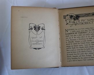 Interior page of A Child's Garden of Verses, Robert Louis Stevenson