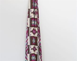 Belt or tie for the 1970's I Magnin velvet and linen Boho Chic maxi skirt, size medium.  We have racks of great, like new women's clothes size small to medium, vintage to current trend!