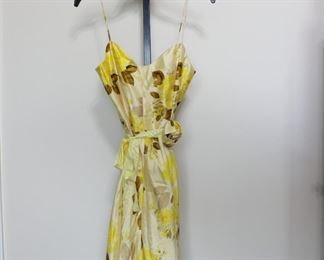 Banana Republic spaghetti strap dress, size 4.   We have racks of great, like new women's clothes size small to medium, vintage to current trend!