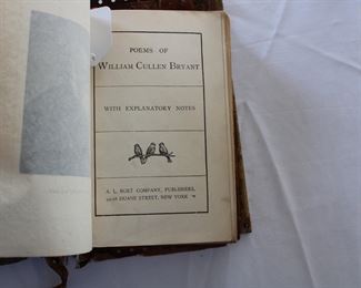 Early edition of Bryant with leather cover, in a later protective leather cover