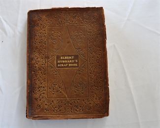 Elbert Hubbards Scrap Book, leather cover