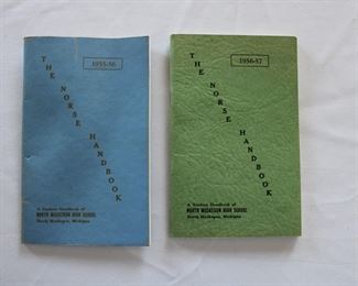 The Norse Handbook, A Student Handbook of North Muskegon High School, 1955/56 and 1956/57