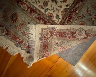 Rug is 9.5 ft by 14 ft