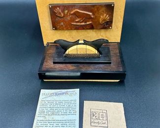 Contemporary Keepsake Box By Randy Cook & Robert Winland