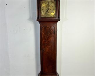 Circa 1800 John Wood Philadelphia Grandfather Clock