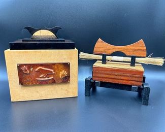 Contemporary Keepsake Box By Randy Cook & Robert Winland