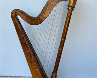 19th Century Joseph George Morley Harp