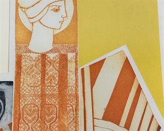 Artist Proof Screen-print "Byzantine" by Cela