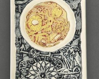 3 Original Etching Signed & Titled by artist Dick Swift