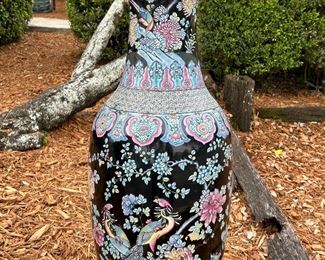 36" Tall Asian Palace Vase