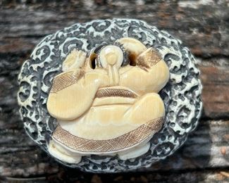 Group of 5 Chinese ~ Japanese Carved Figures