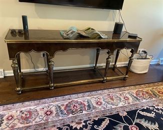Hollywood Regency Console Table  