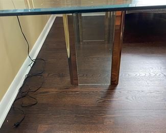 Pace Glass Top Desk 