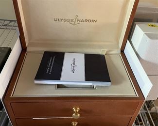 Ulysses Nardin Watch Jewelry Cases - never used 
