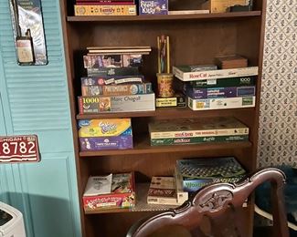 Games and more Games,  Bookcase - one of many 