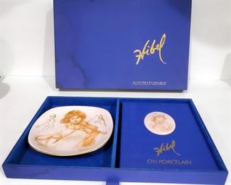 Hibel Allegro Ensemble plate & book