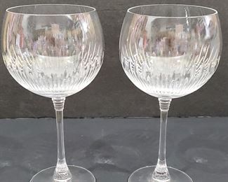 Tiffin balloon wine glasses