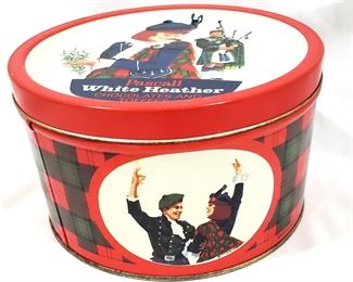 Pascall empty candy tin