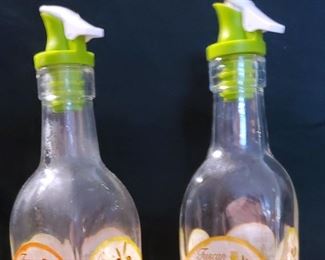 Vinegar & Oil Cruet Bottles