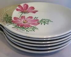 Canonsburg Willard George Cosmos salad plates