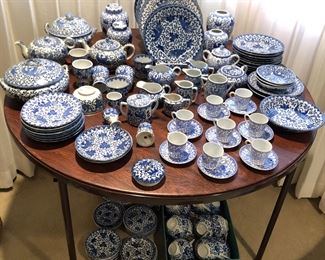 TONS of Phoenix bird china, made in Japan - plates, bowls, ginger jars, covered casseroles, creamers & sugars, egg cups, cups & saucers