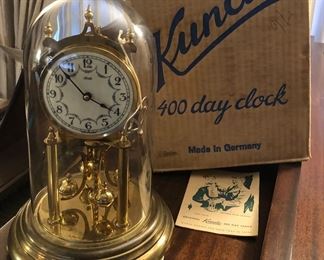 Vintage Kundo 400 day clock with original box - made in Germany.