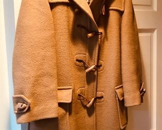 Vintage Burberrys men’s wool duffle coat