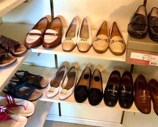 Women’s shoes - size 8.5 & 9 - by Ferragamo, Cole Haan, Russell & Brinkley + more 