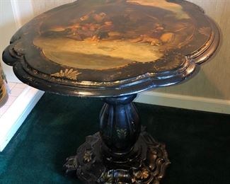 Victorian table with top down (as shown 27.5”W, 33”L, 29”H)
