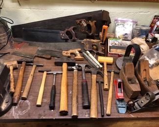 Saws, hammers, planes & more