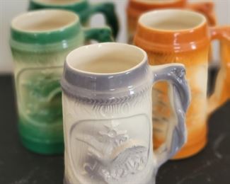 Budweiser ceramic mugs 