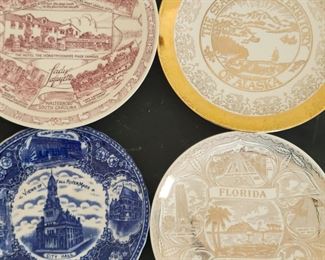 Souvenir plates 