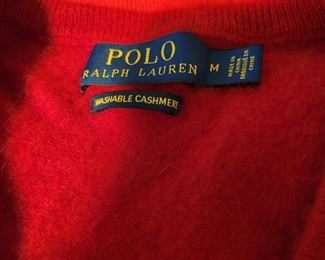 Polo cashmere sweater