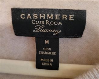 Club Room cashmere sweater 