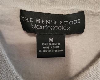 Bloomingdale's cashmere sweater 