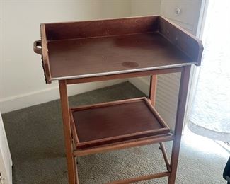 Mid-Century Foldable Bar Cart