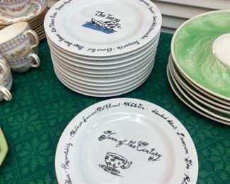 Pottery Barn Millennium 20th Century Set of 12 plates 1999 - Turn of the Century Set 