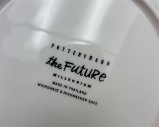 Pottery Barn Millennium 20th Century Set of 12 plates 1999 - Turn of the Century Set 