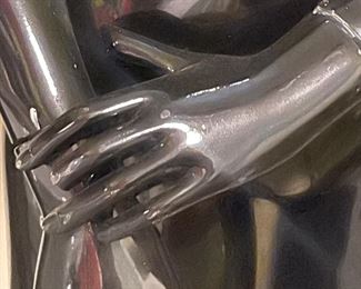 Full Size Black Lacquered Mannequin