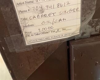 Original Oil Painting by our client - James Fales 