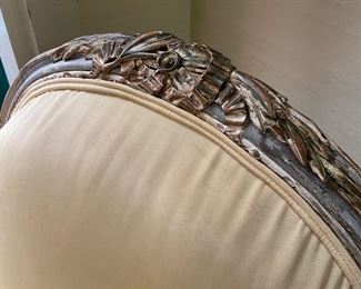 20th Century Louis XVI Painted Bergere