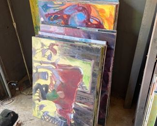 Original Oil Paintings by our client - James Fales 