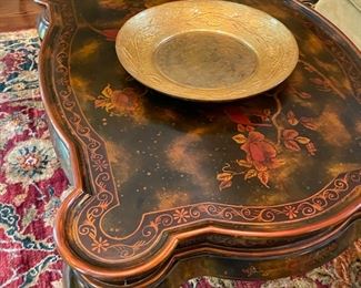 Maitland Smith - Handpainted Chinoiserie Style Coffee Table - Available for Pre-Sale 