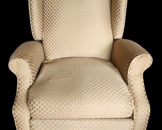 Gold Windback Recliner Chair