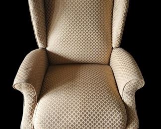 Gold Windback Recliner Chair
