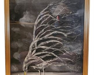 Framed Painting on Canvas